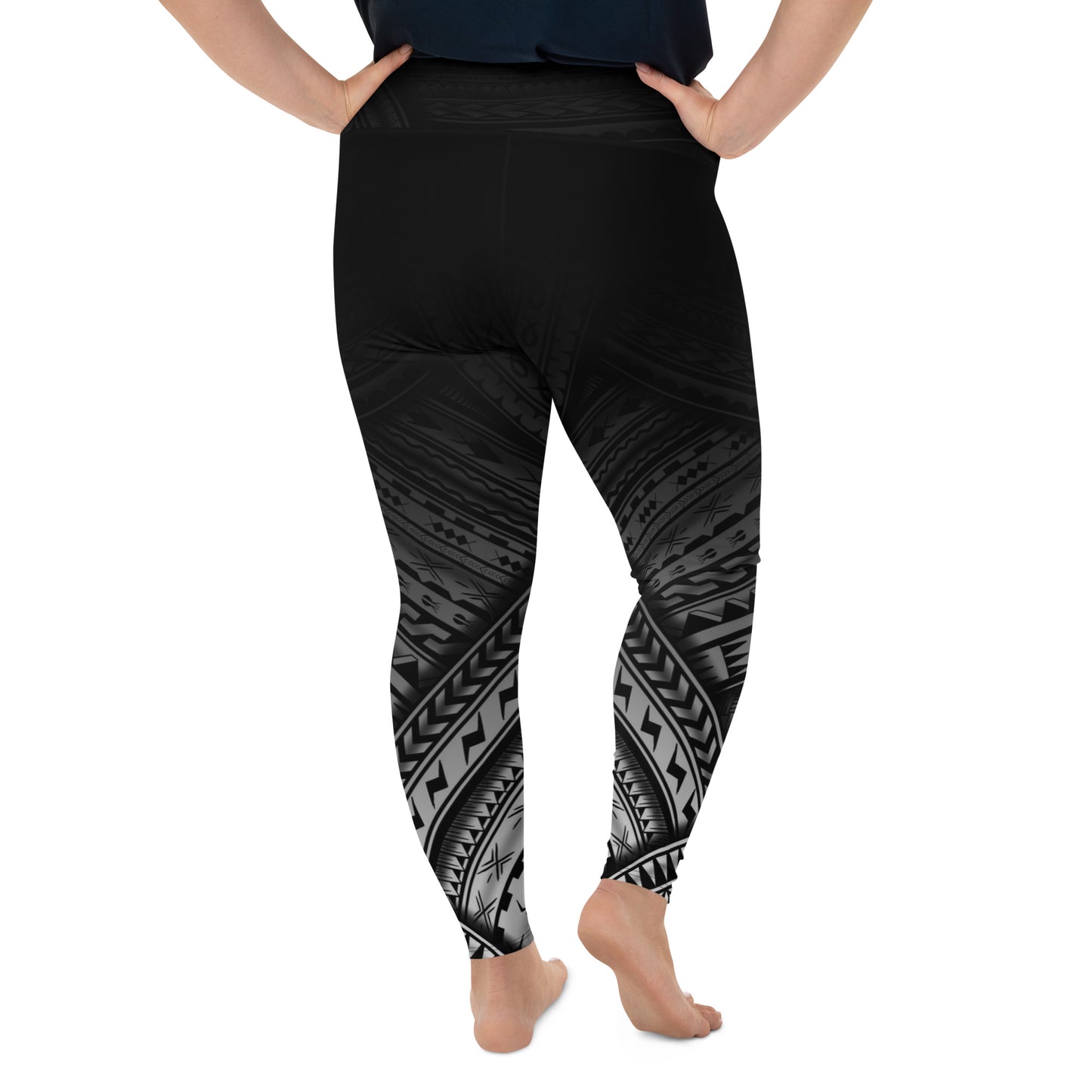 All-Over Print Plus Size Leggings