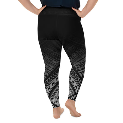 All-Over Print Plus Size Leggings