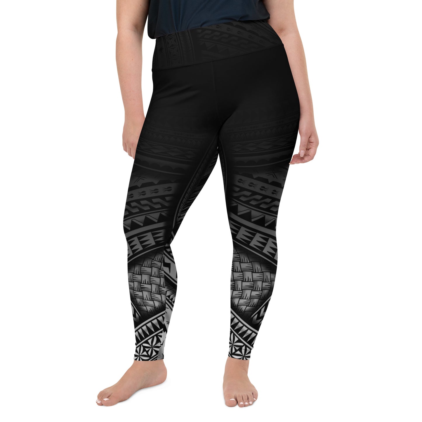 All-Over Print Plus Size Leggings