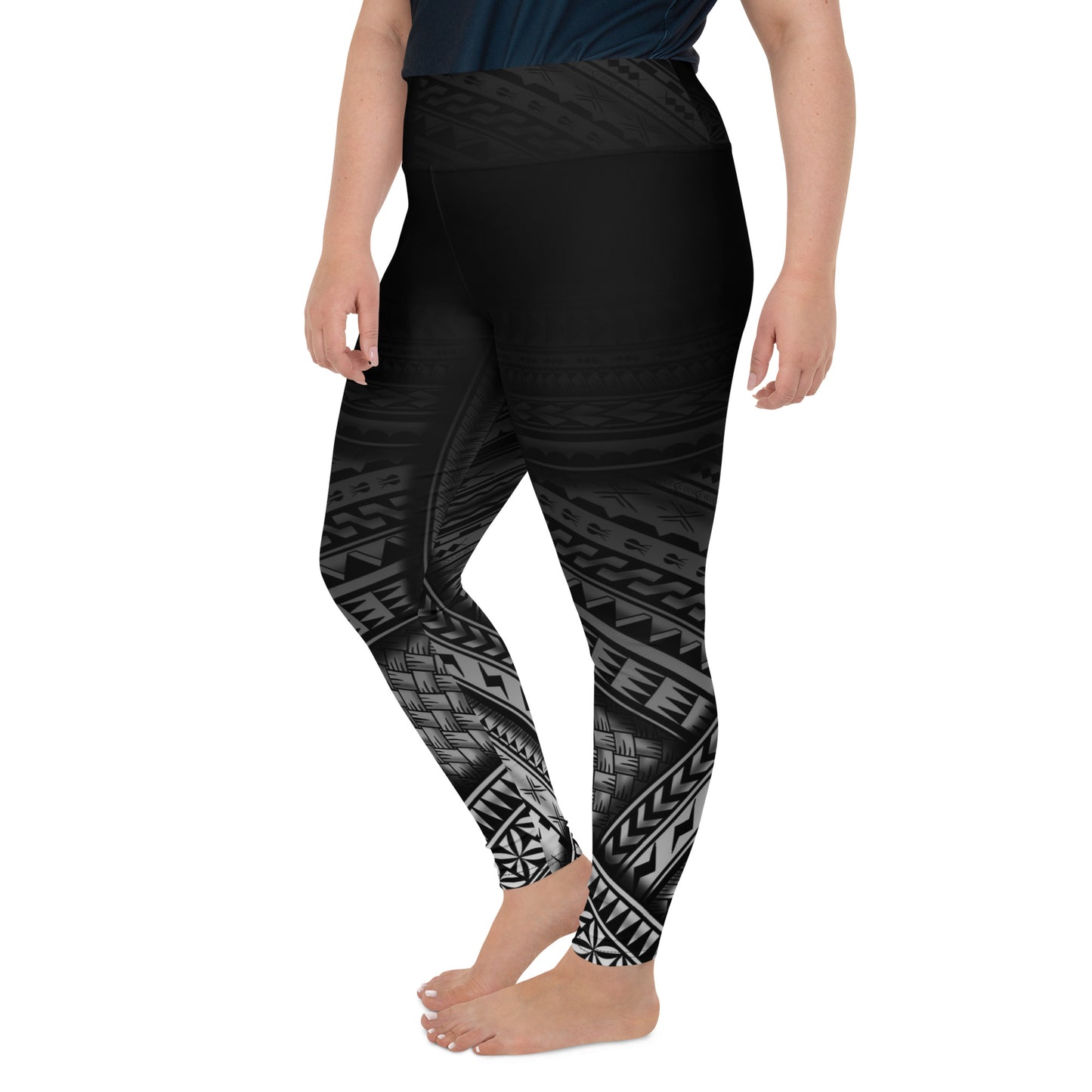 All-Over Print Plus Size Leggings