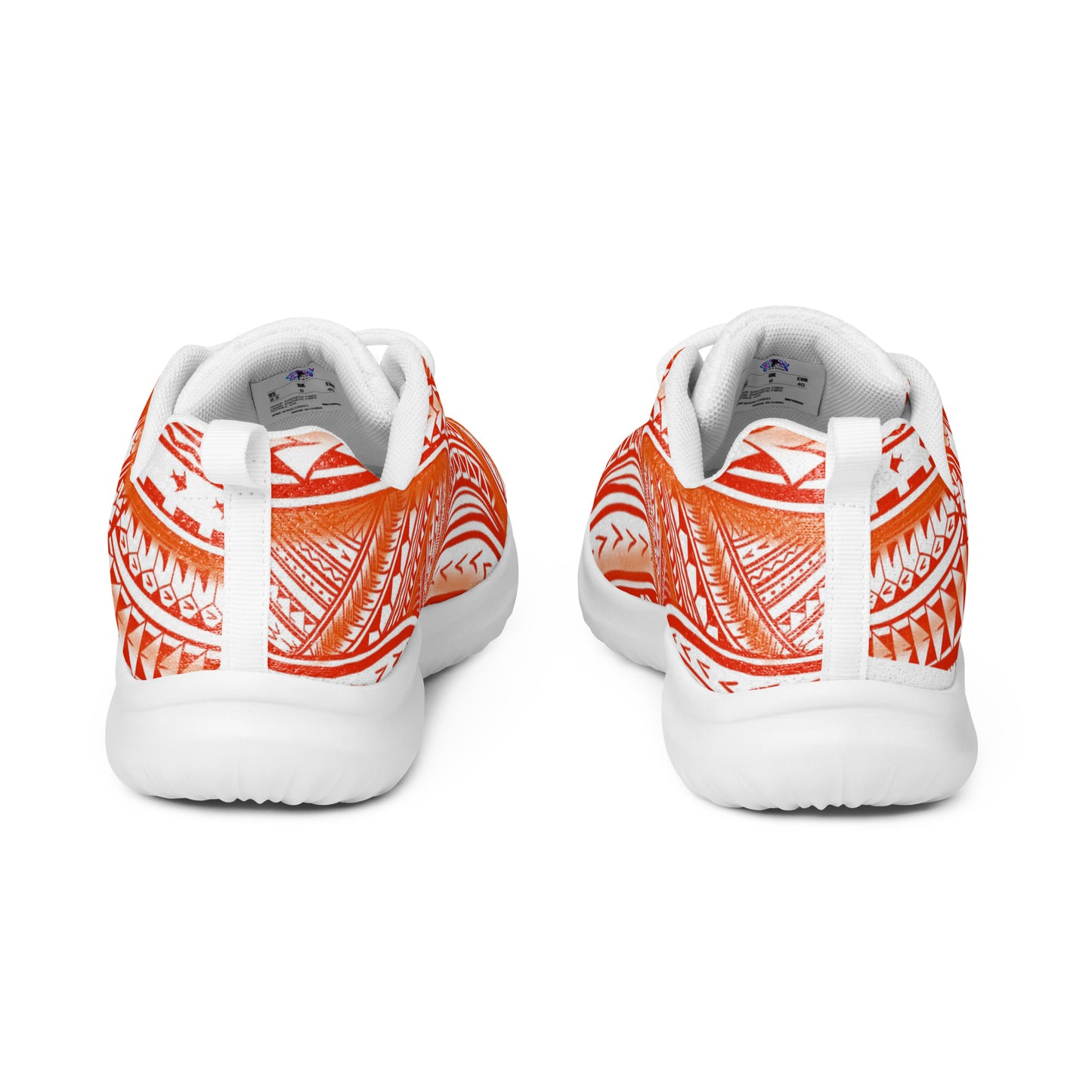 Tribal athletic shoes (Sunset orange)