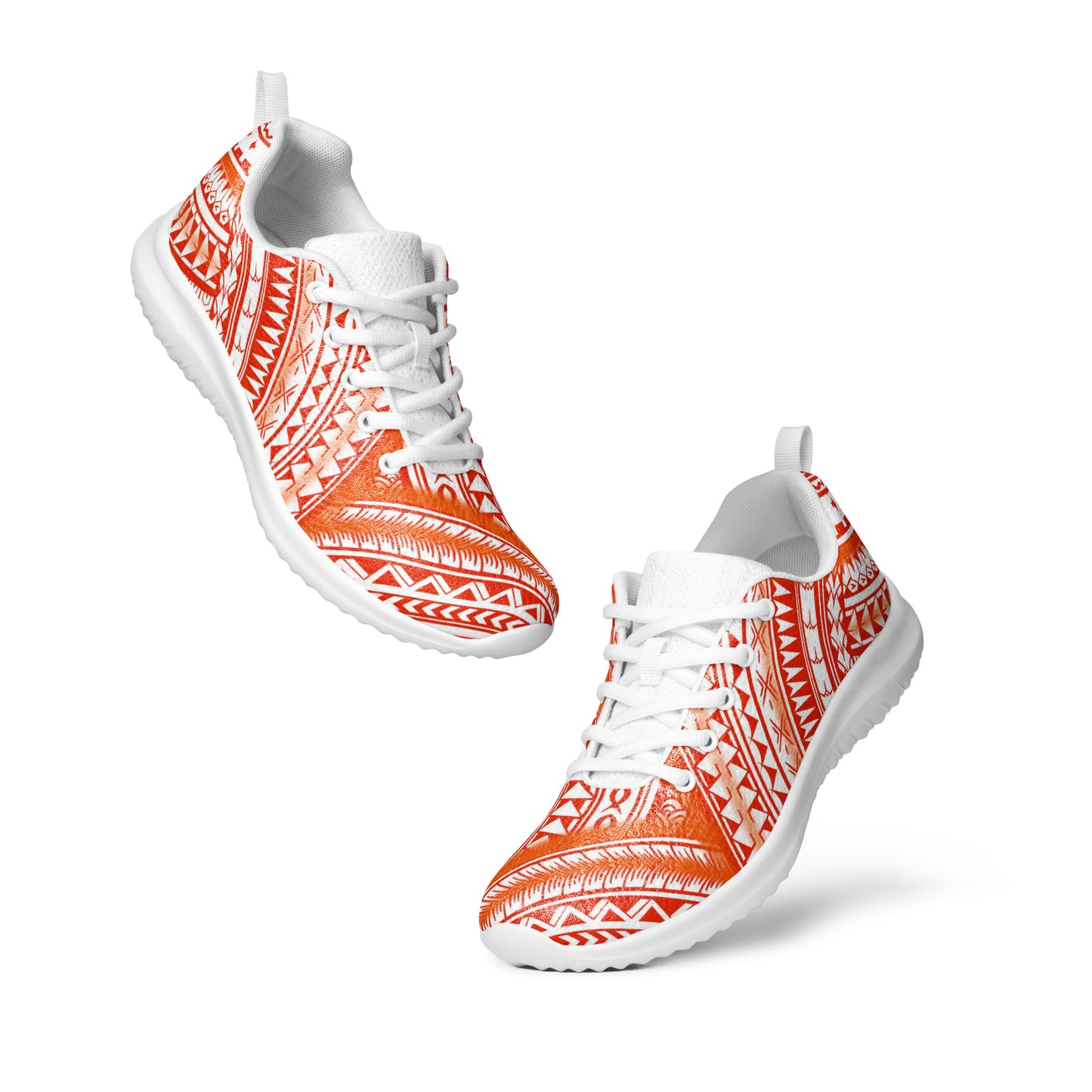 Tribal athletic shoes (Sunset orange)